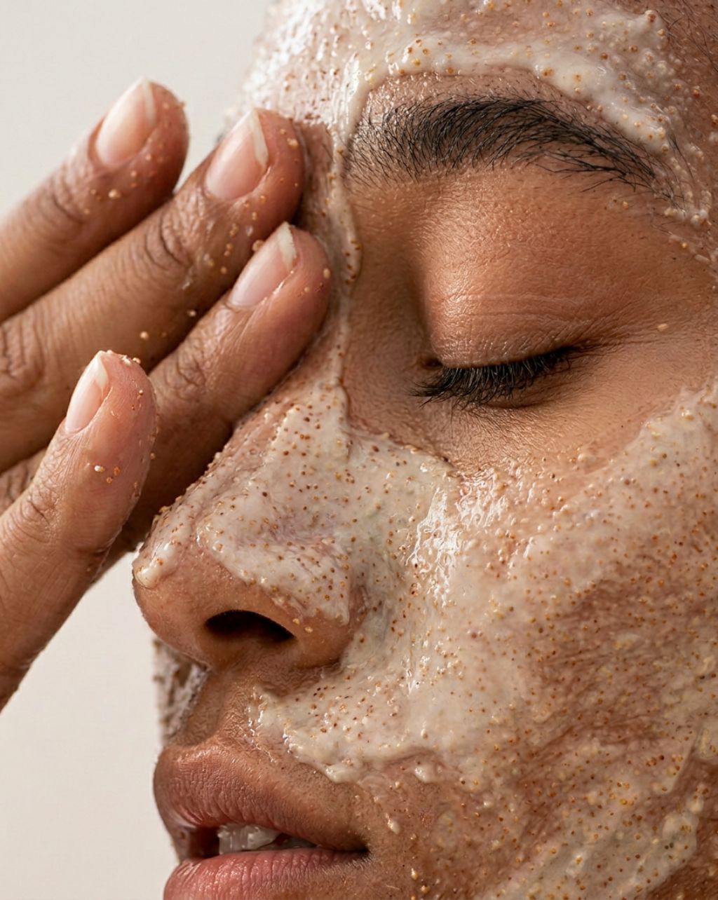 Peeling enzimático para refinar la piel