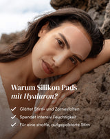 Pads para la frente con ácido hialurónico