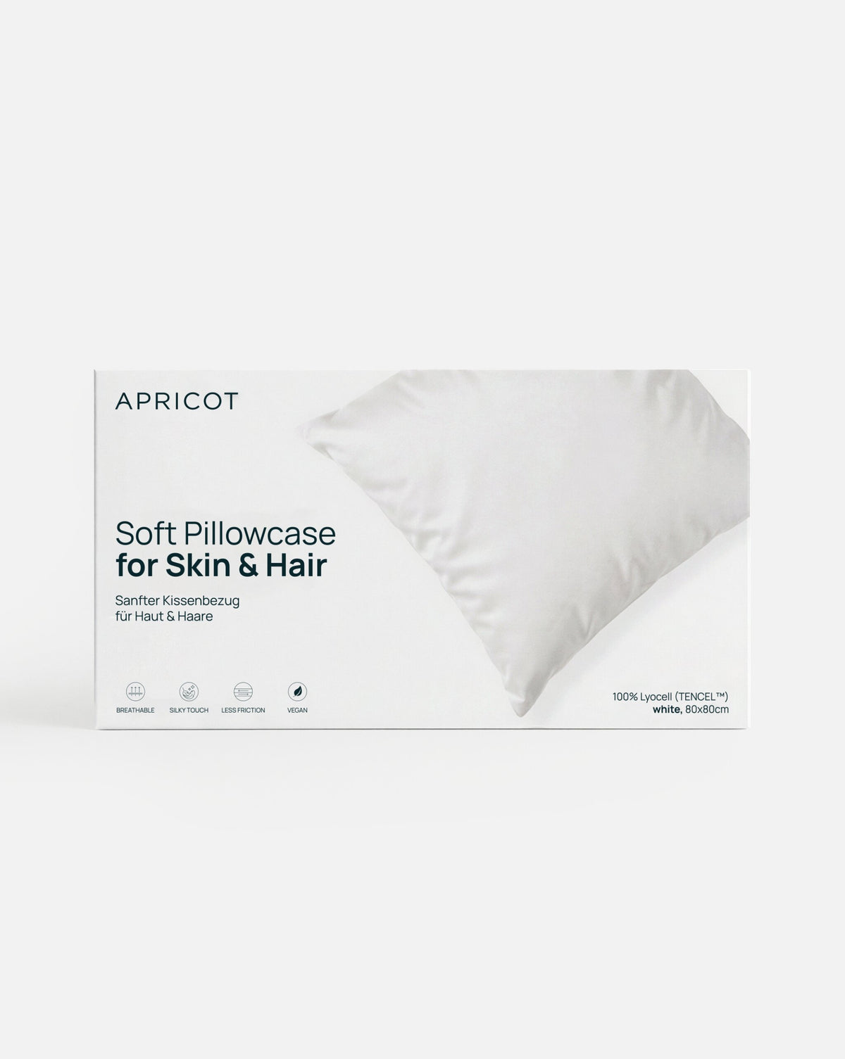 Funda de almohada suave de Lyocell para piel y cabello