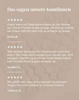 Parches para después de los granos