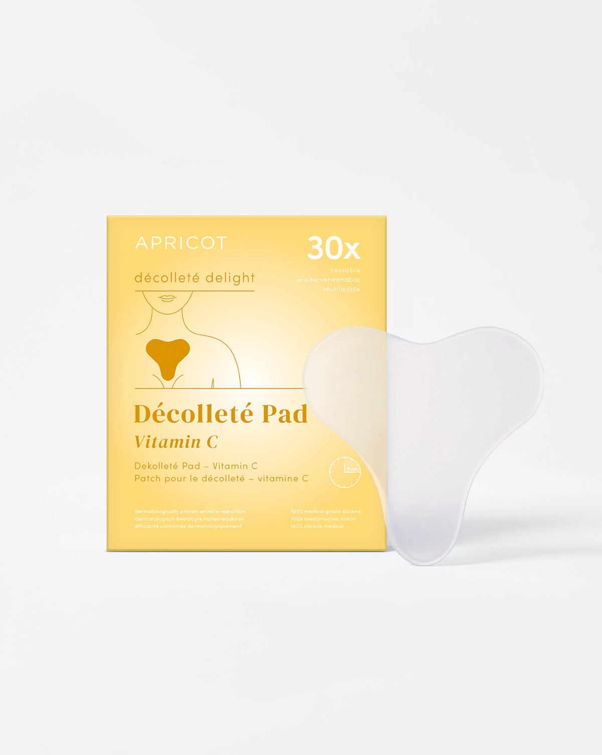 APRICOT Dekolleté Pad mit Vitamin C für die Dekolletépartie