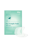 Almohadillas de templos de los ojos con aloe vera