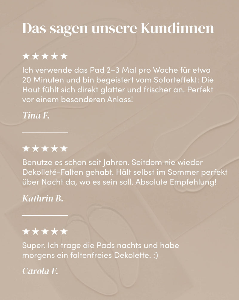 Pad para el Escote con Aloe Vera