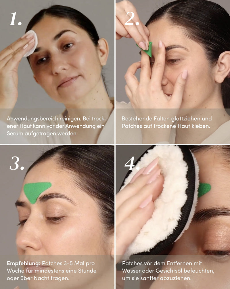 Patches para el Entrecejo con Aloe Vera