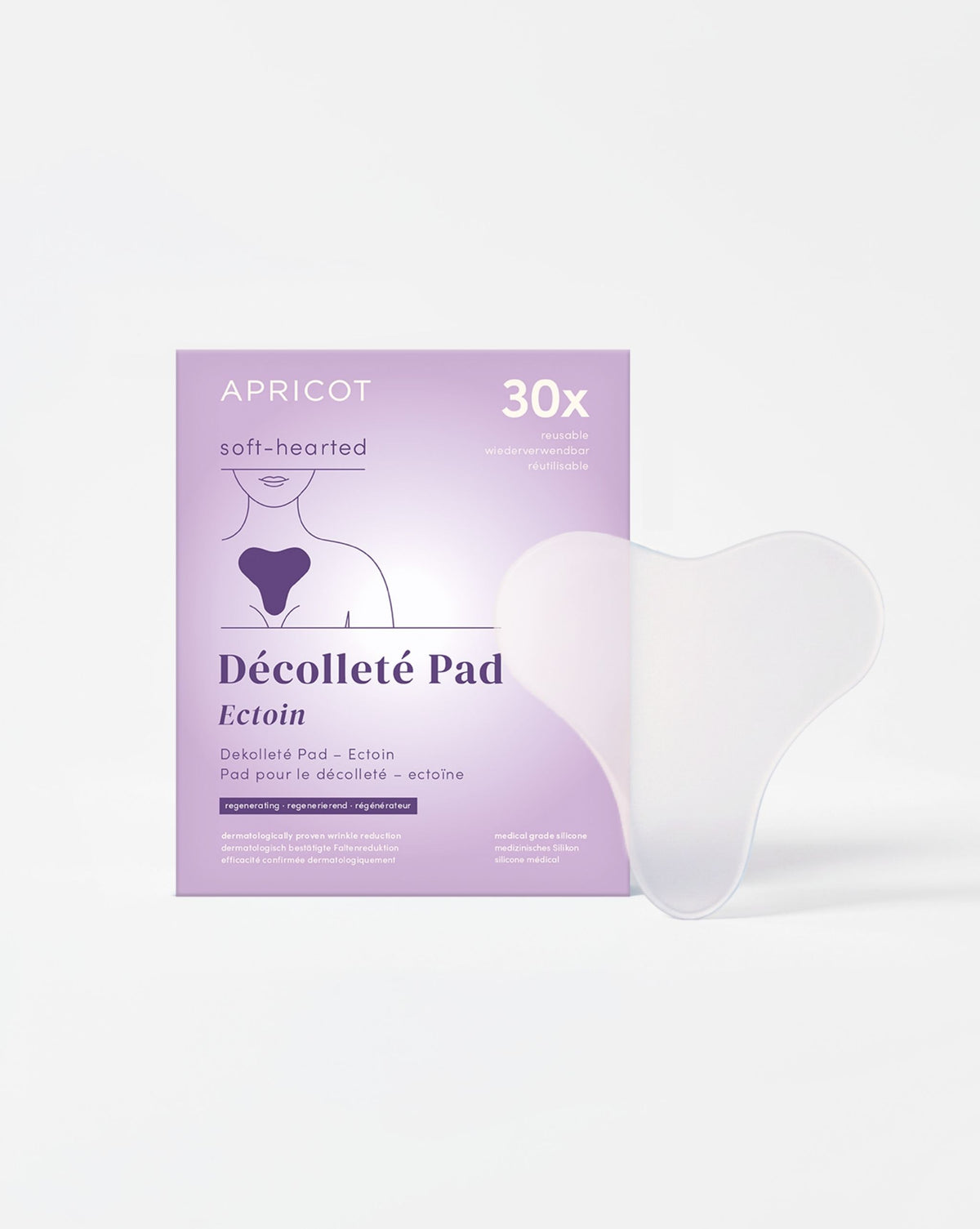 APRICOT Dekolleté Pad mit Ectoin für die Dekolletépartie