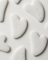 Jade blanco Gua Sha