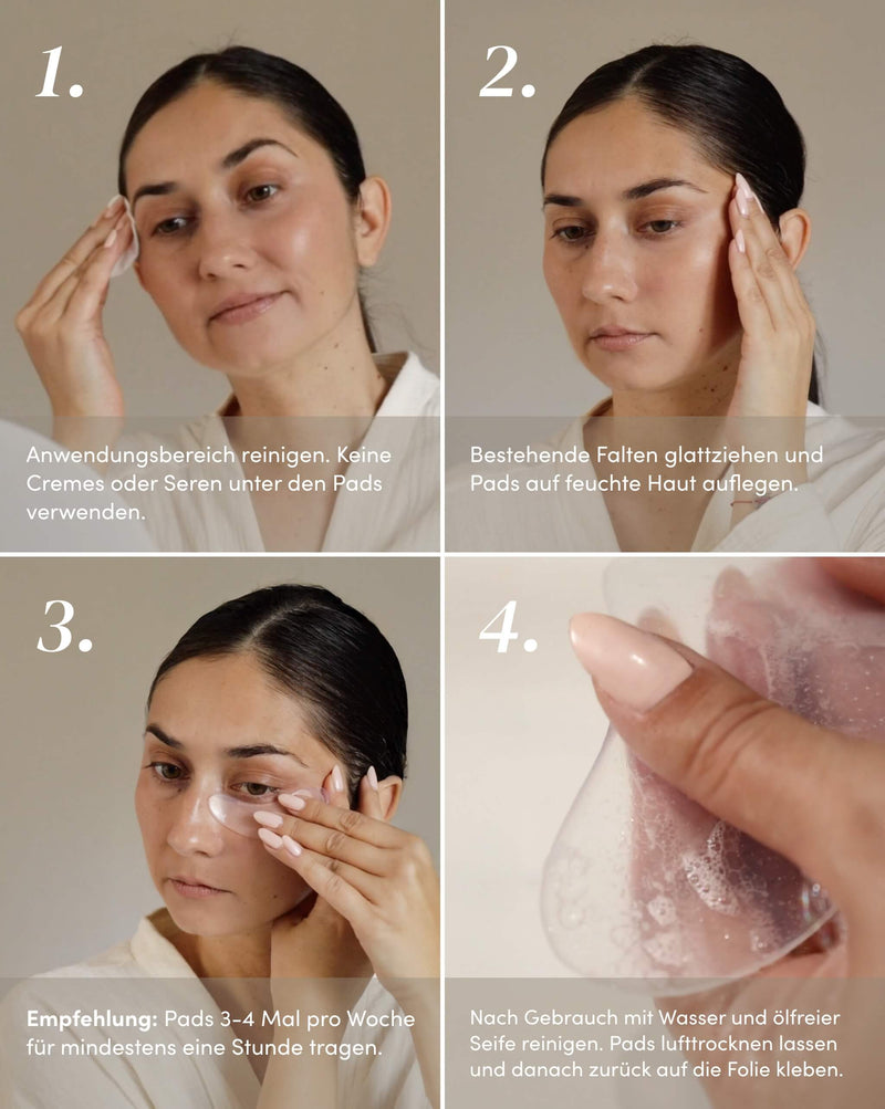Pads para el Contorno de Ojos con hialuron