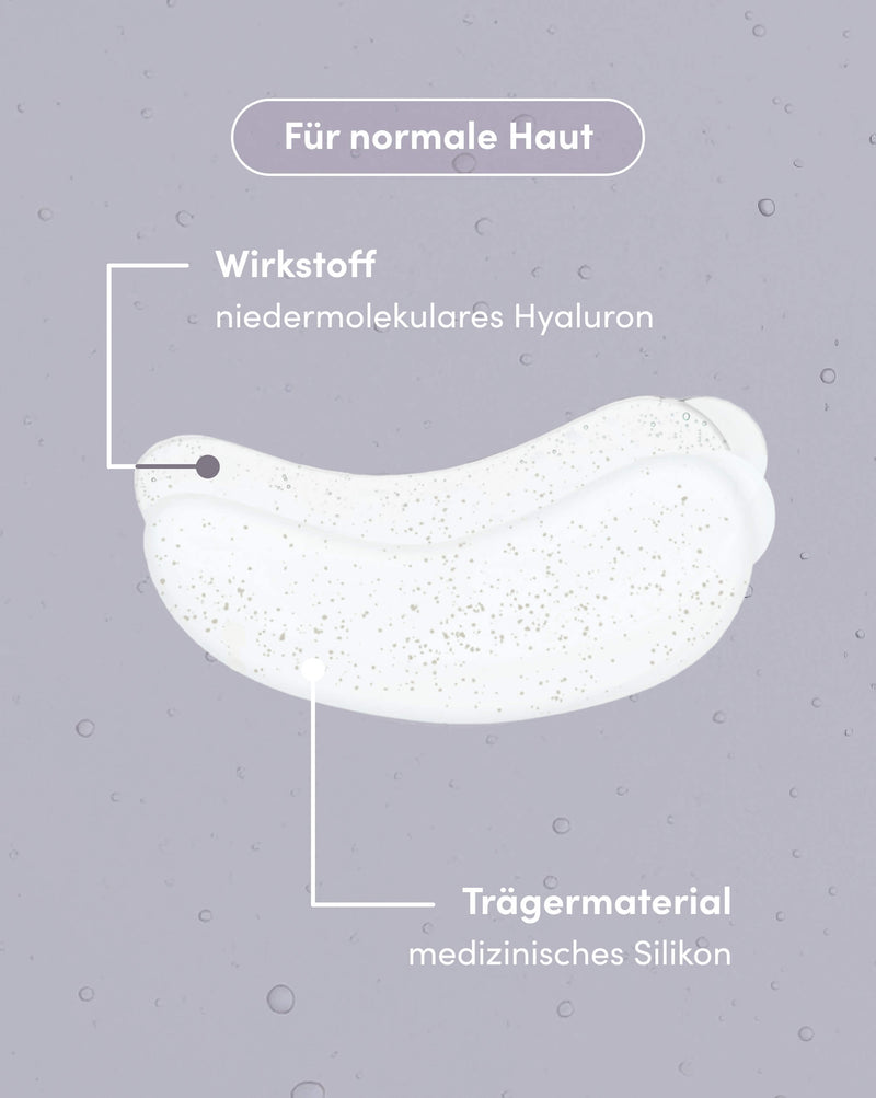 Augenpads mit Hyaluron "cosmic wish"