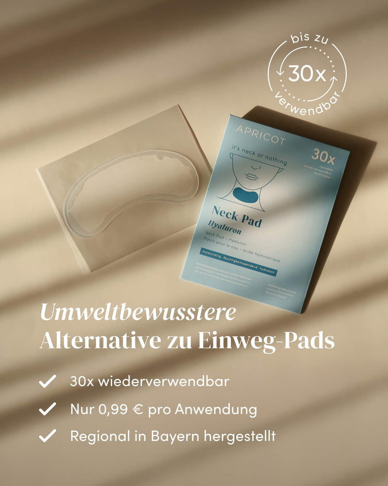 Pads para del cuello con hialurón