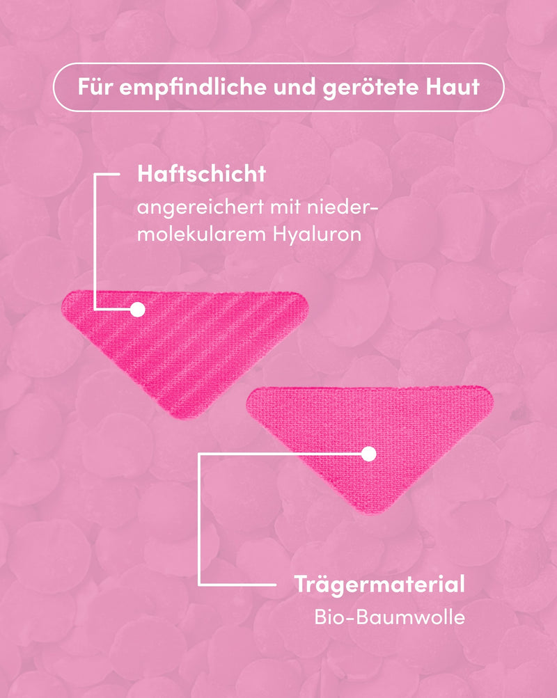 Zornesfalten Patches mit Panthenol