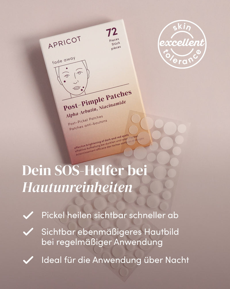 Parches para después de los granos