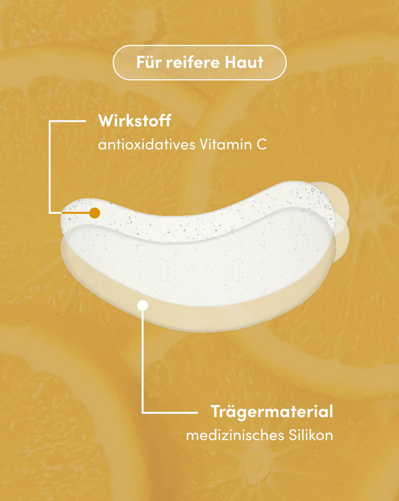 Pads para el Contorno de Ojos con Vitamina C