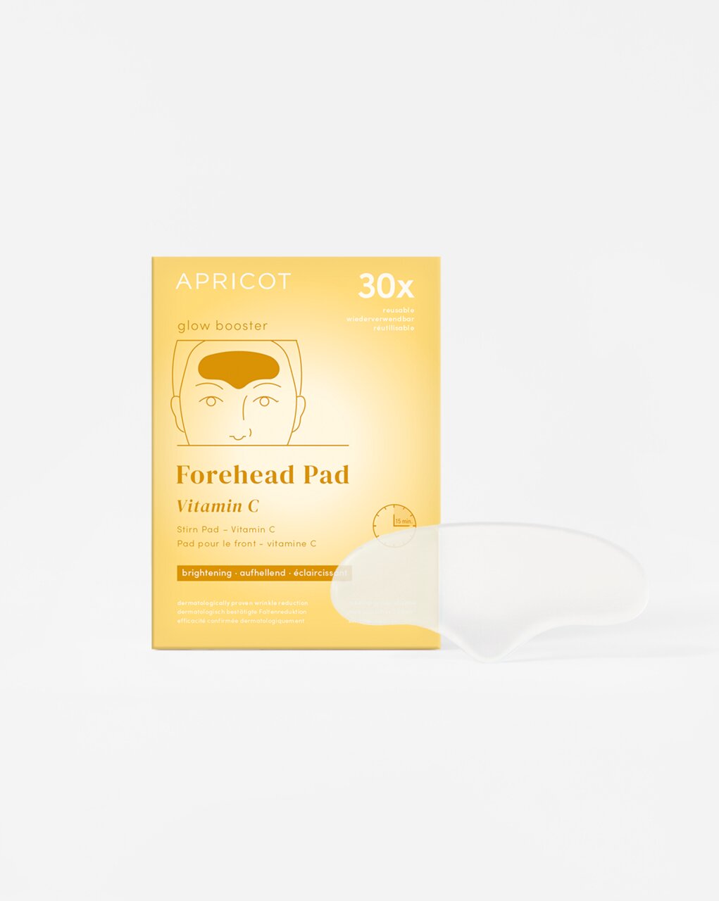 APRICOT Stirn Pad mit Vitamin C für die Stirnpartie