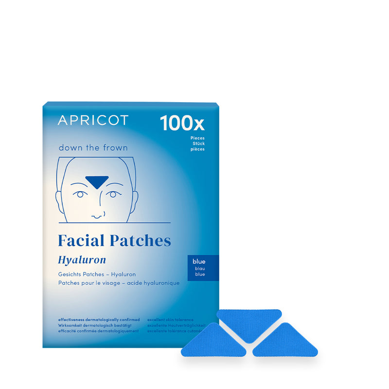 Patches para el Entrecejo con Ácido Hialurónico - azul